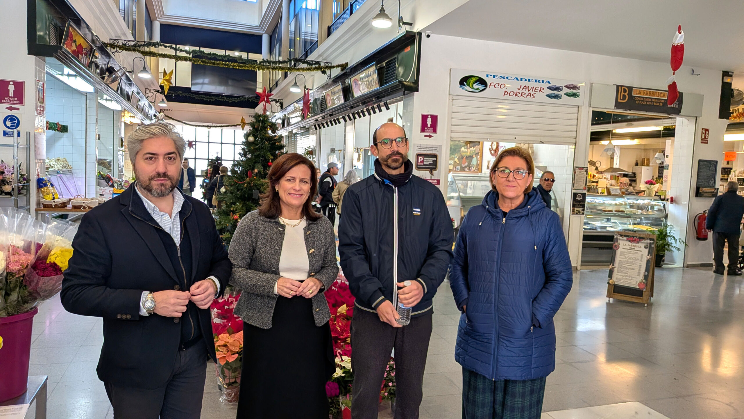 Presentación en el Mercado de la jornada 'Vive Saludable'