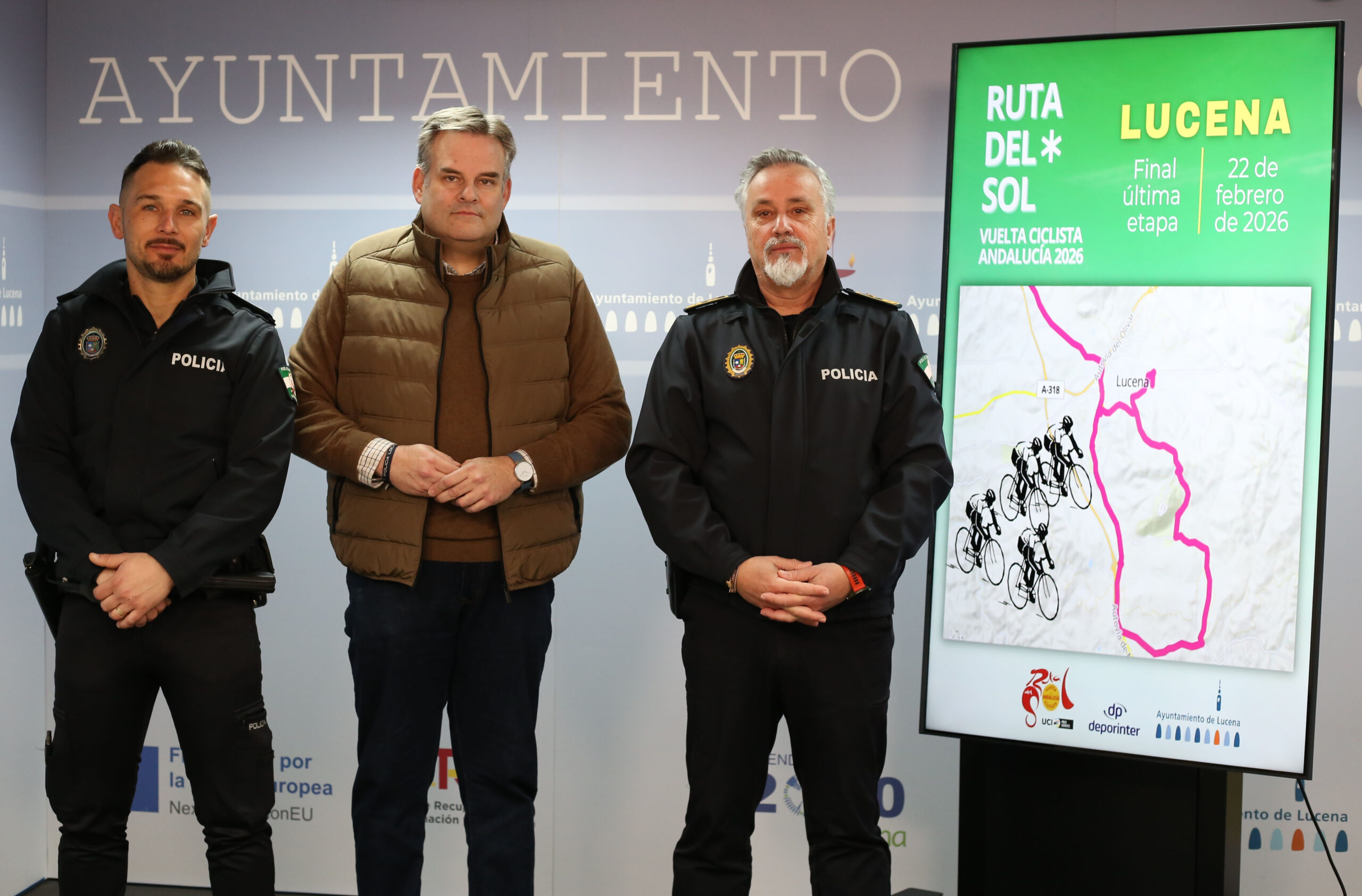 Vuelta Ciclista a Andalucía en Lucena: recorrido y horarios del final de la última etapa