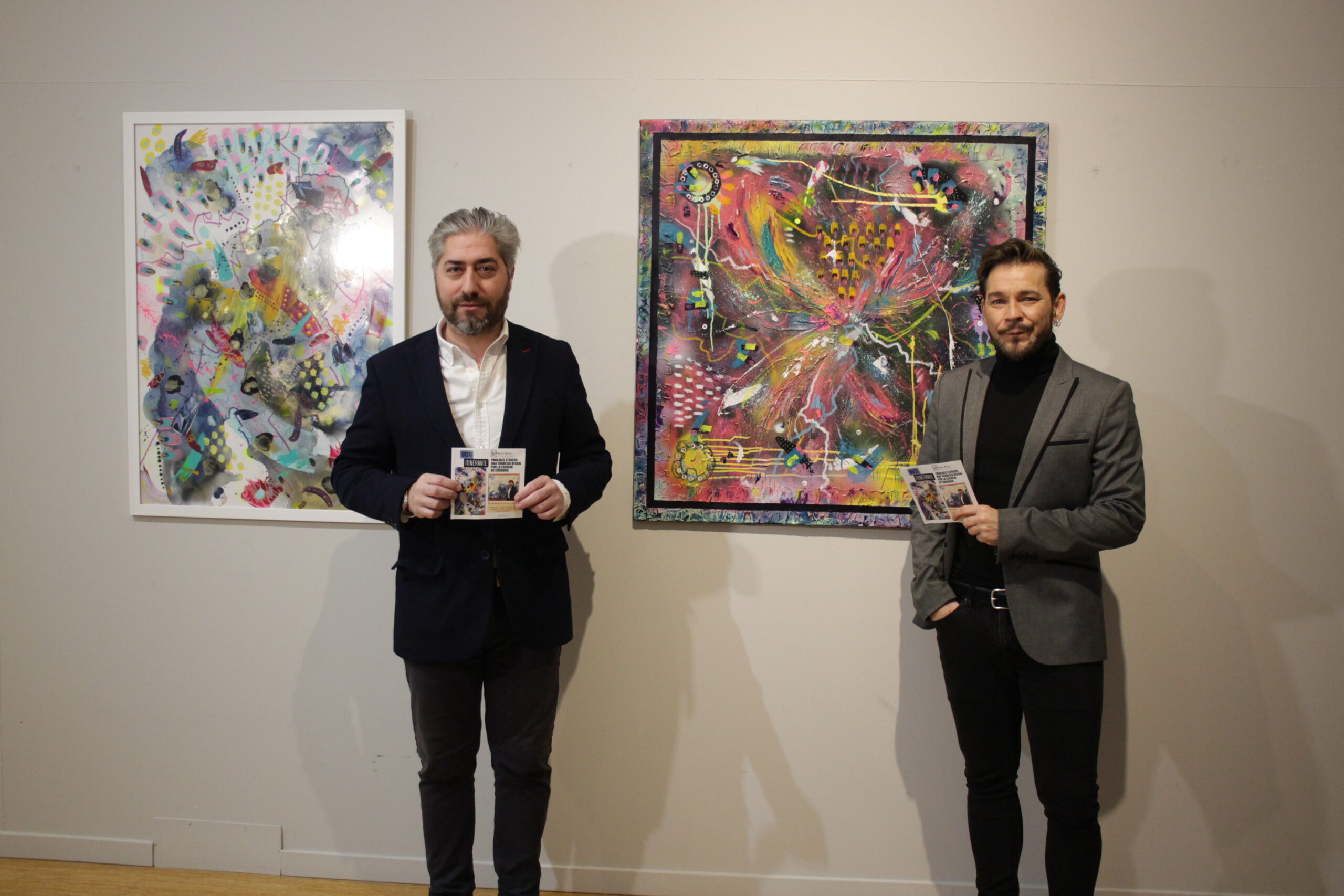 El artista ruteño Kisco Aroca comparte con Lucena su visión del paisaje cordobés