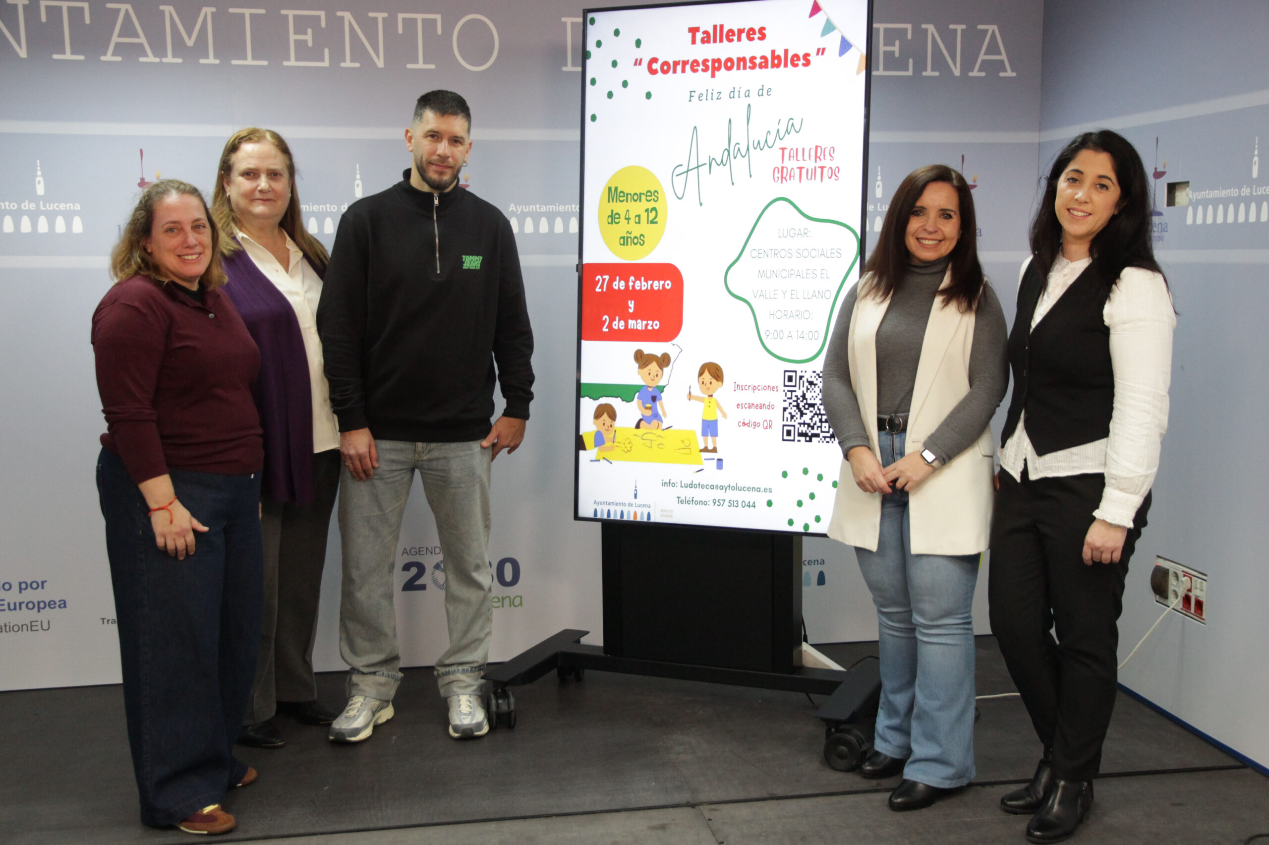 El Ayuntamiento de Lucena organiza nuevas ludotecas gratuitas para facilitar la conciliación en el puente de Andalucía