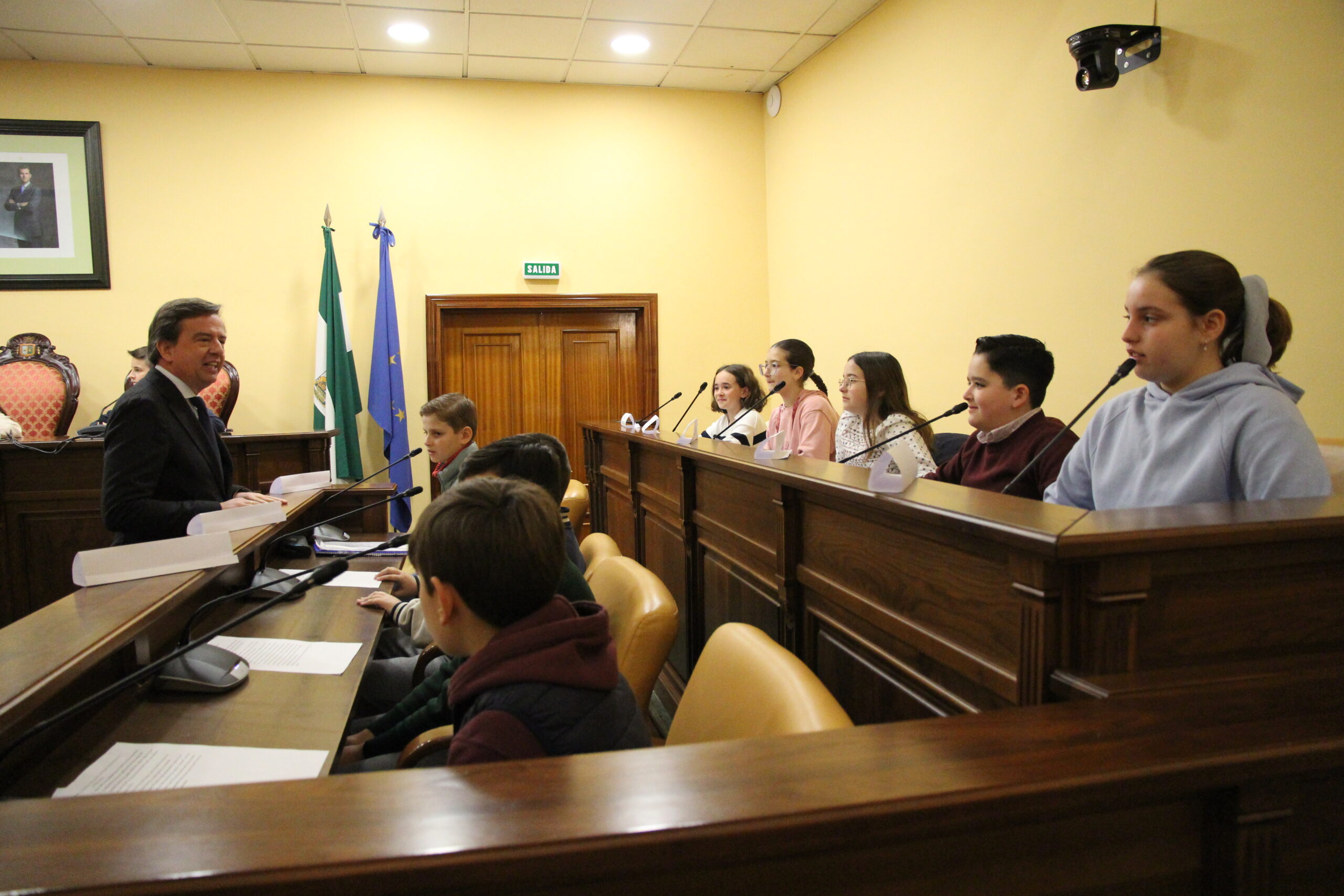 El XIII Pleno Infantil acerca la participación municipal a los escolares