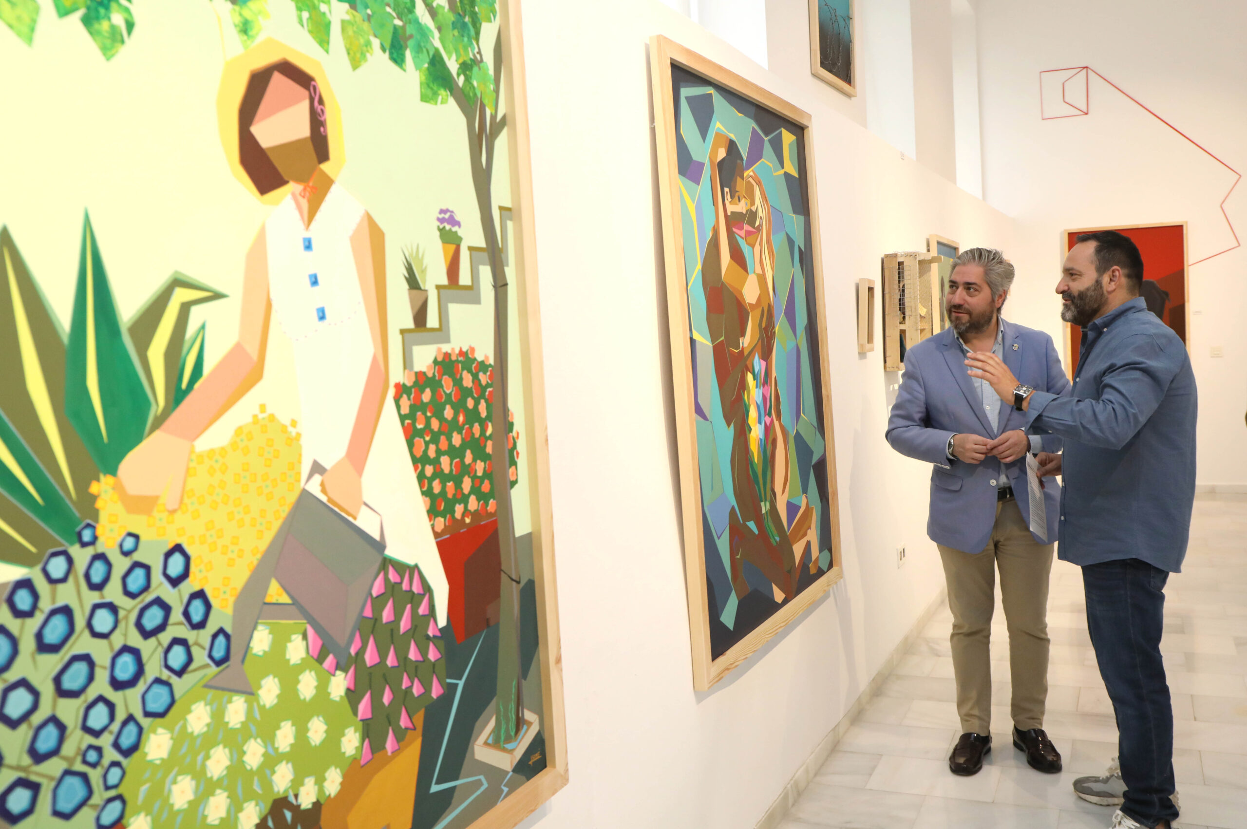Miguel Hernández inspira la nueva exposición del lucentino Fernando Somé