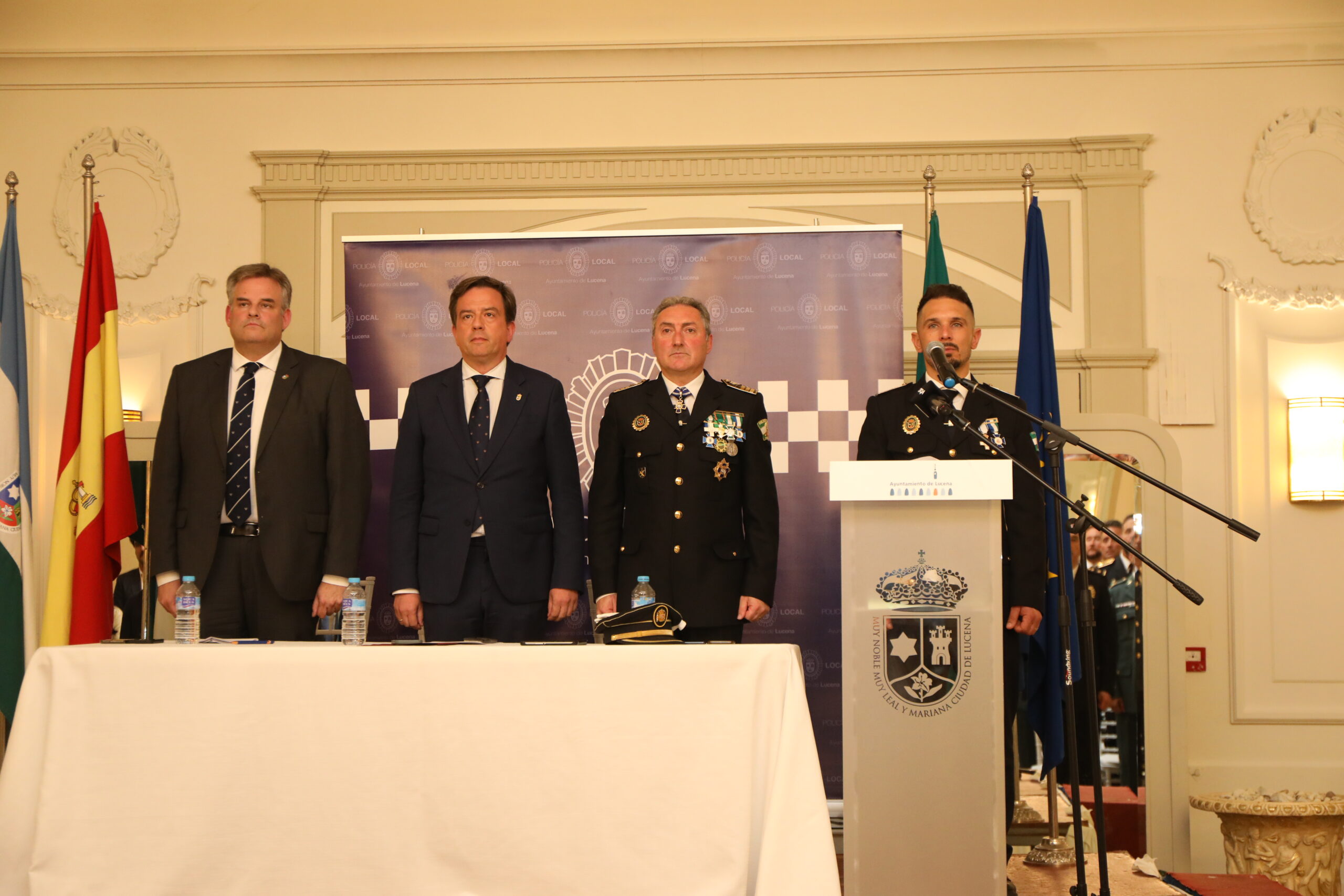 La Policía Local de Lucena celebra su patrón con un acto de reconocimiento