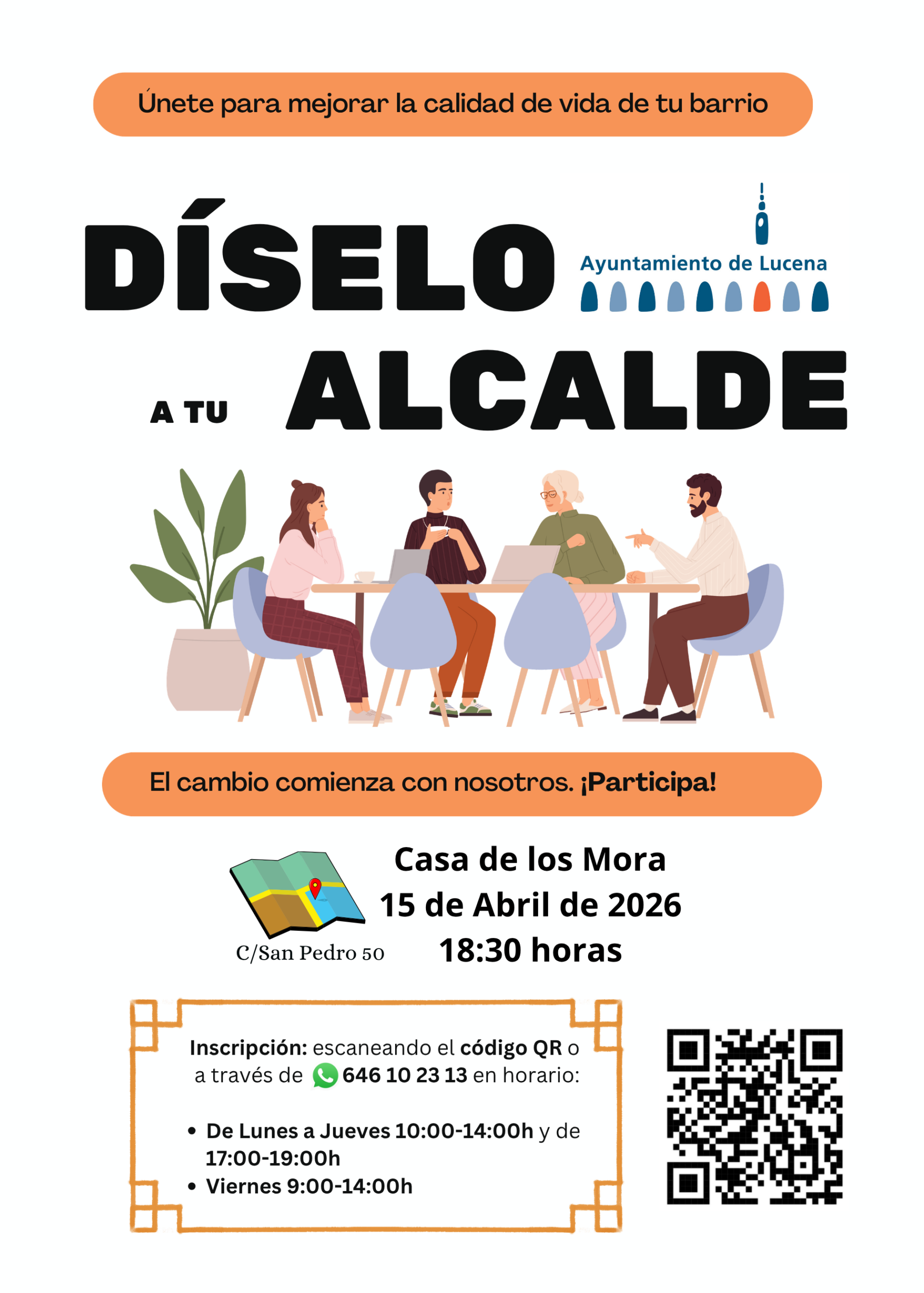‘Díselo a tu alcalde’ regresa como espacio clave de participación ciudadana