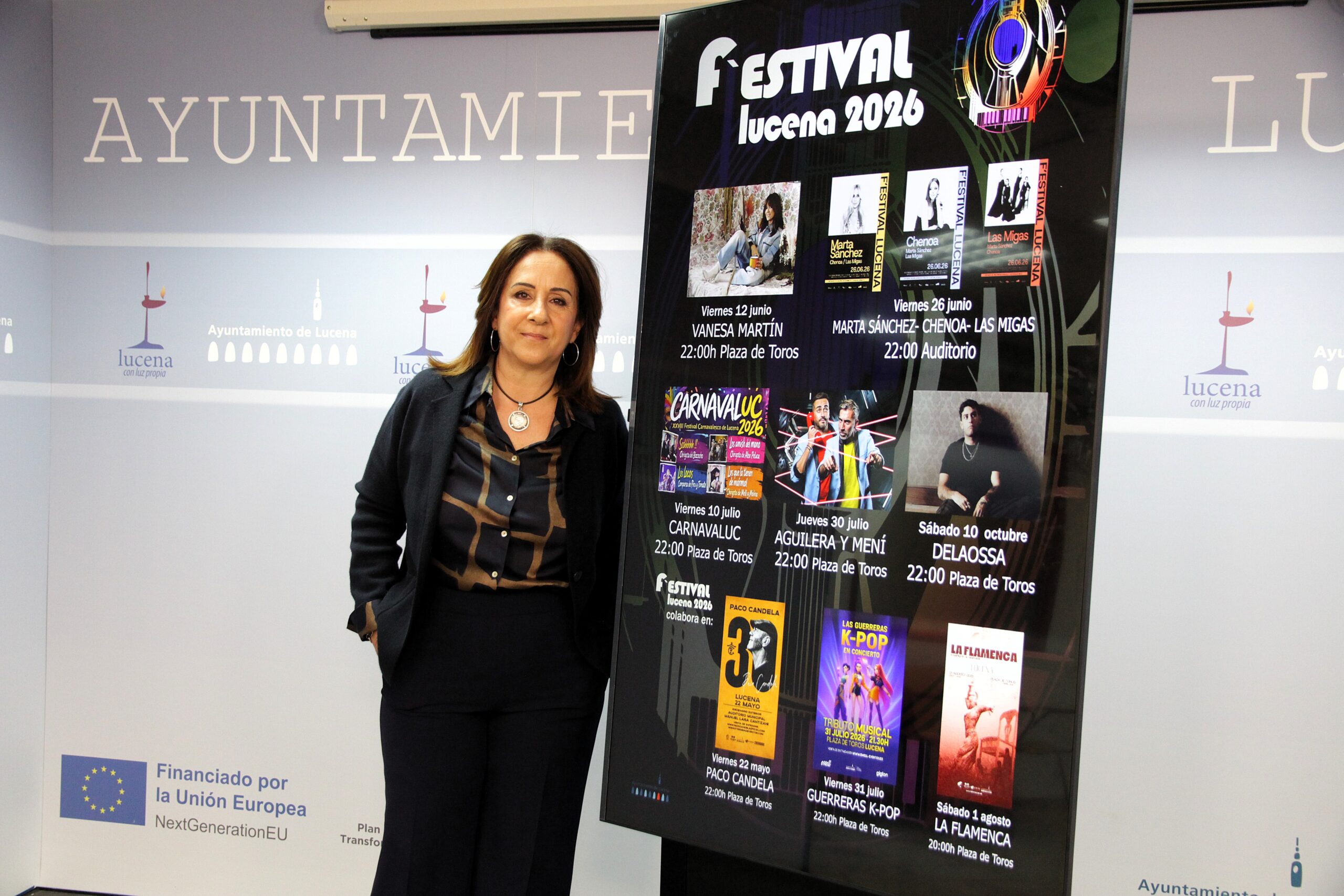 Delaossa como cierre del F’Estival Lucena 2026