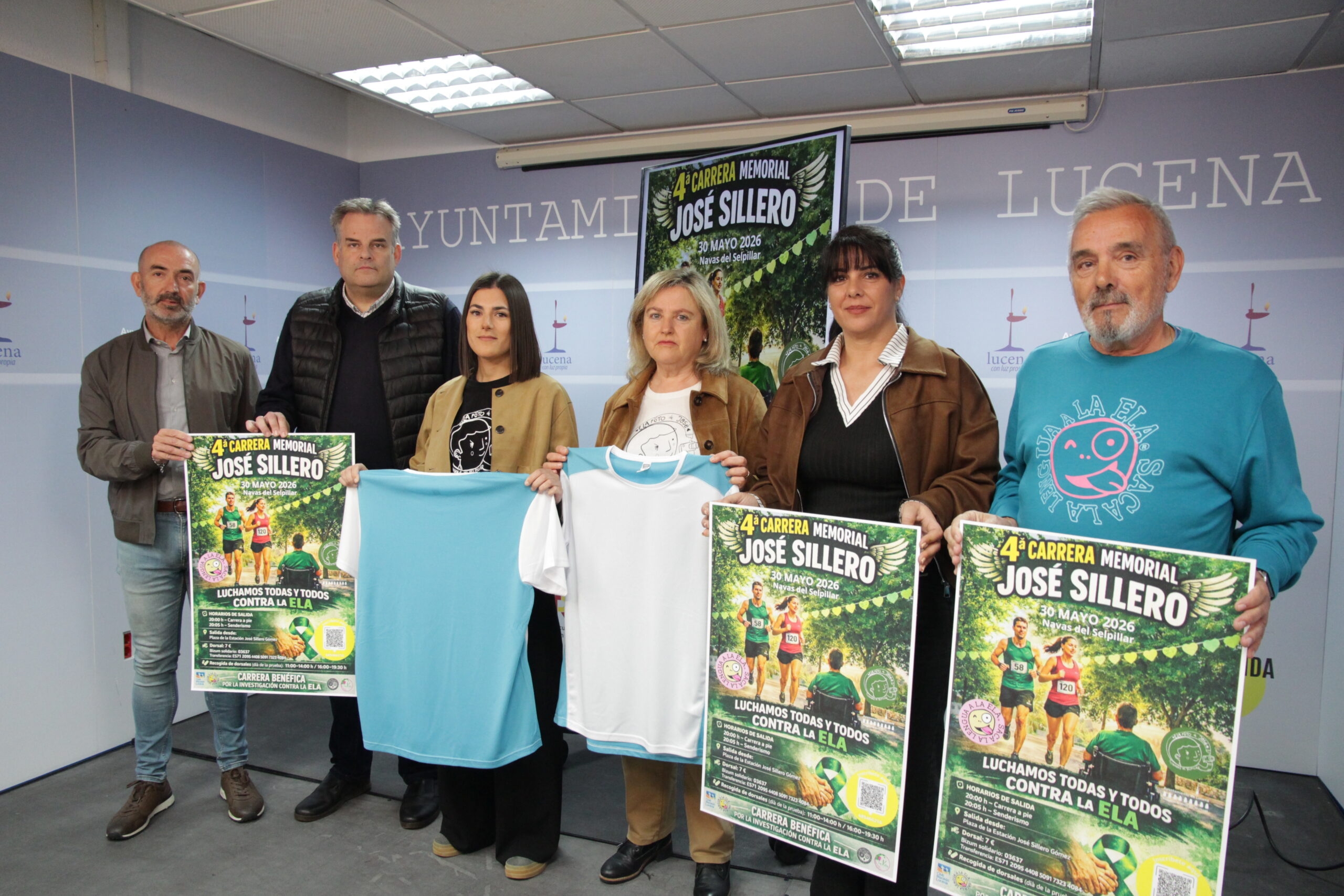 Las Navas del Selpillar se moviliza contra la ELA con la IV Carrera Solidaria ‘Memorial José Sillero’