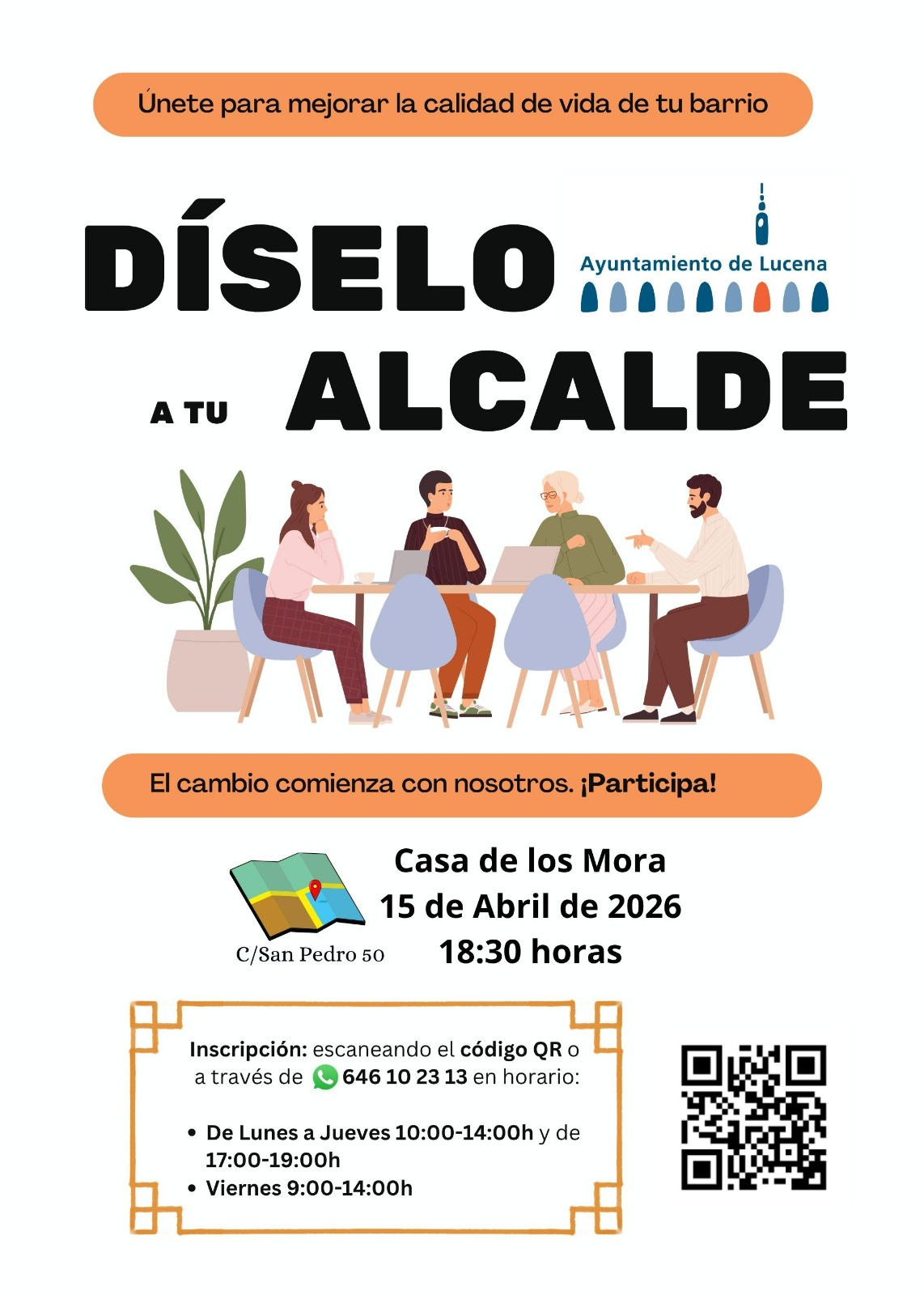 ‘Díselo a tu alcalde’ regresa como espacio clave de participación ciudadana