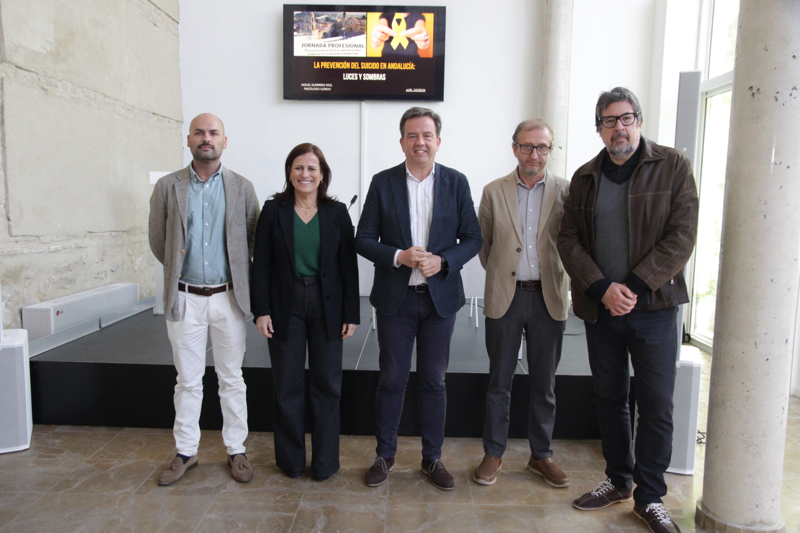 Inauguradas las jornadas sobre prevención de la conducta suicida y promoción del bienestar emocional