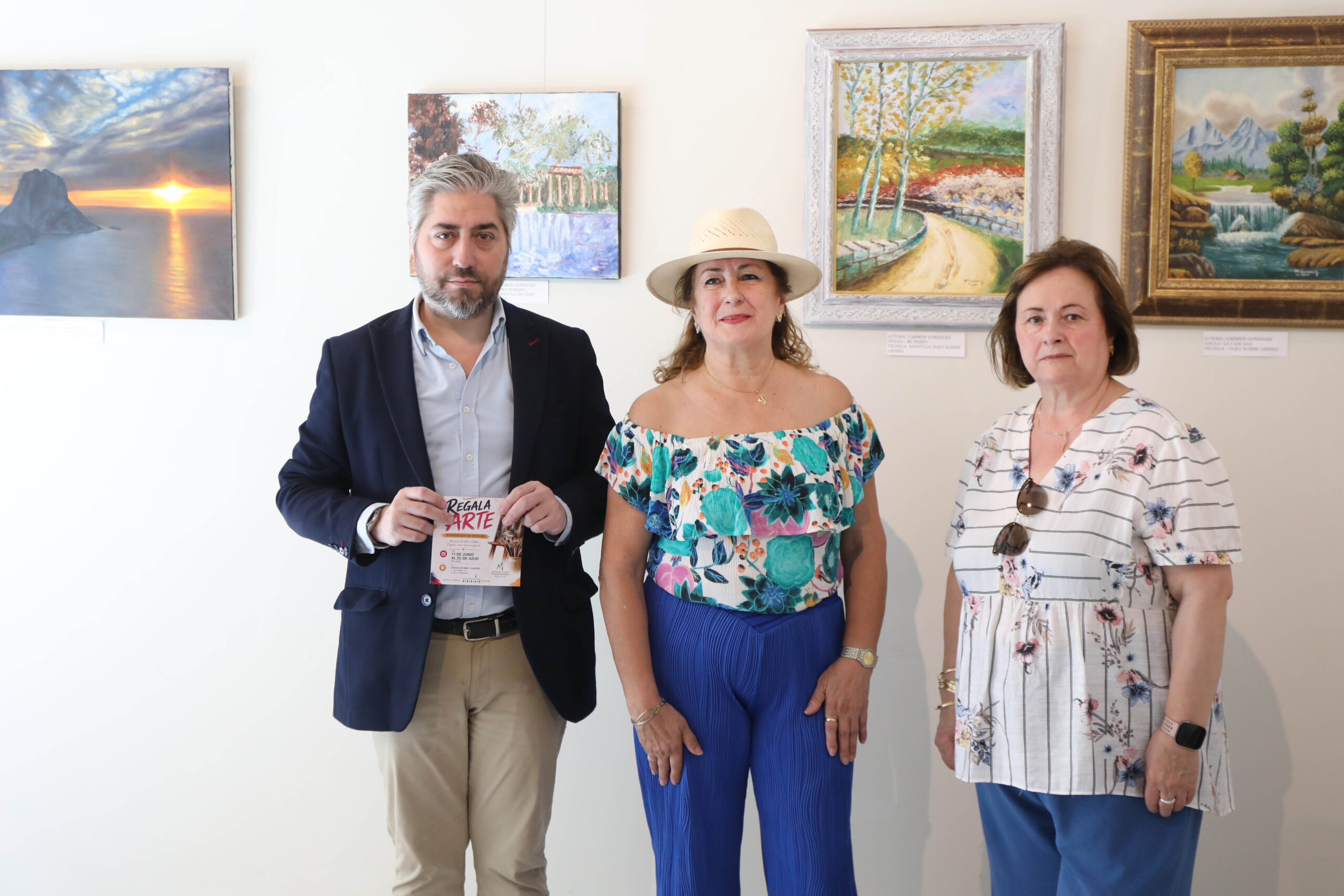 La asociación Michelangelo celebra 15 años de arte compartido con la exposición ‘Regala Arte’