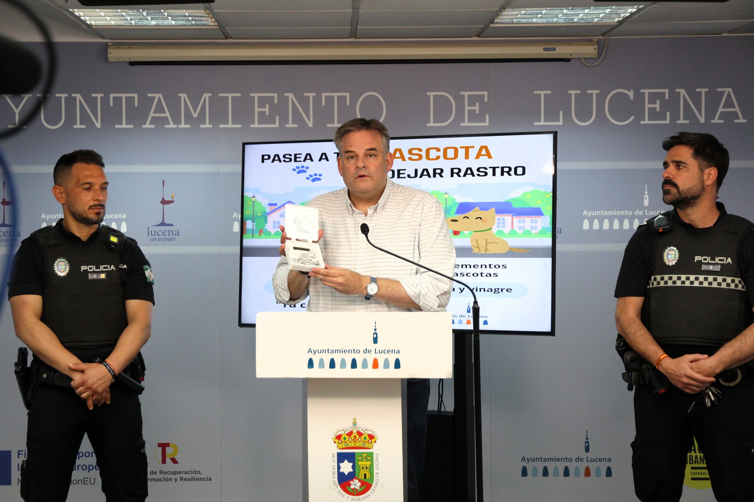 La Policía Local de Lucena inicia una nueva campaña de control sobre mascotas