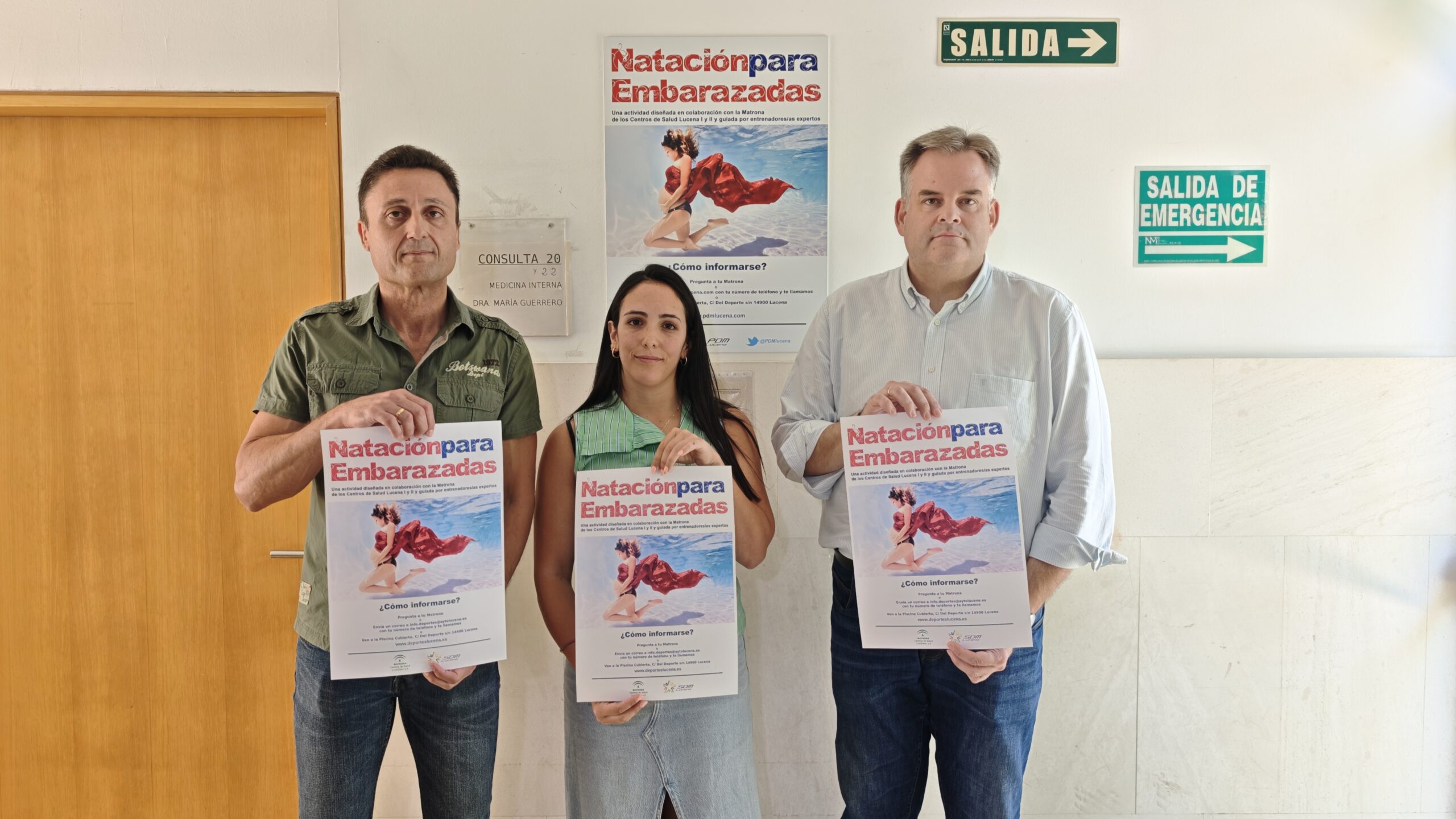 La natación para embarazadas regresa a la oferta deportiva municipal