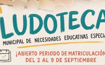 La Ludoteca Municipal de Necesidades Educativas Especiales abre sus inscripciones para el curso 2026/27 