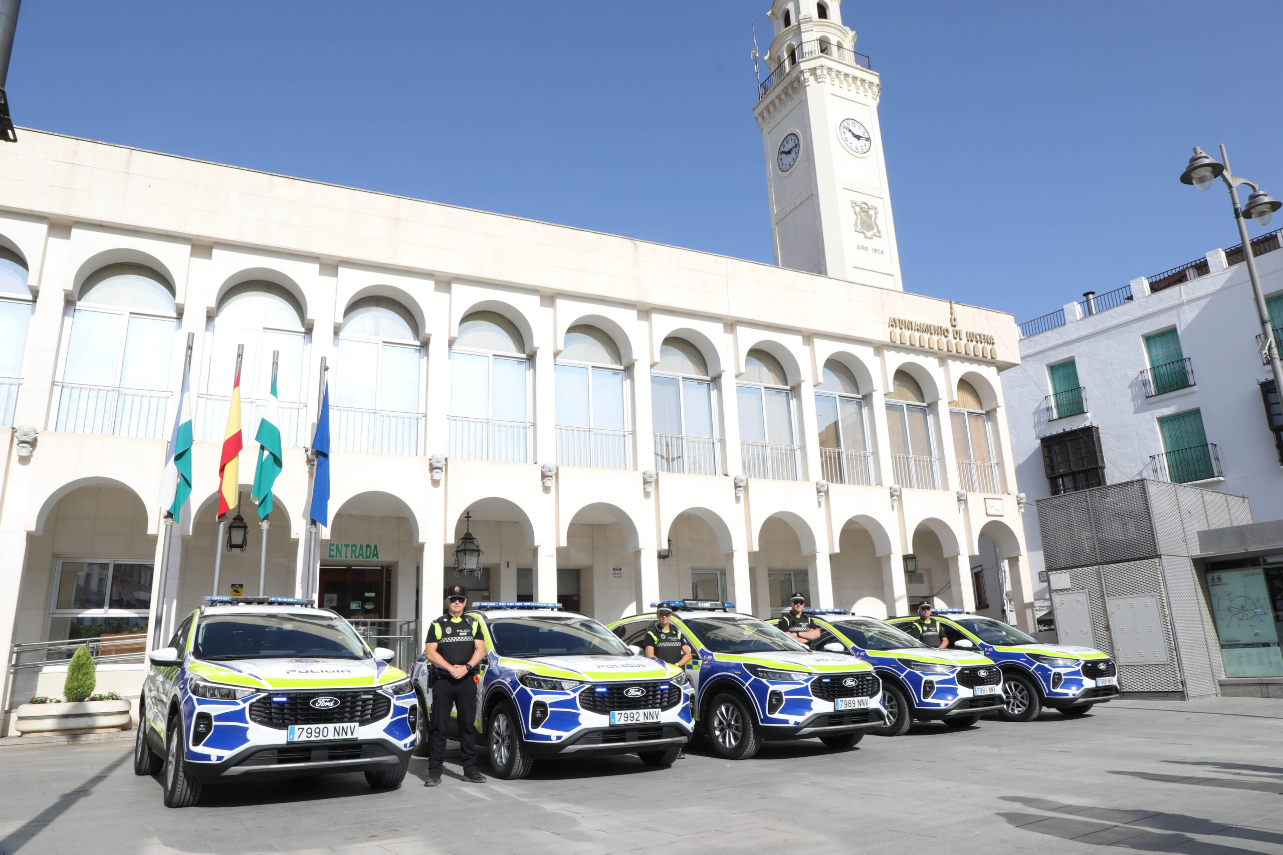 La Policía Local de Lucena desmantela un punto de concentración de motos para carreras ilegales